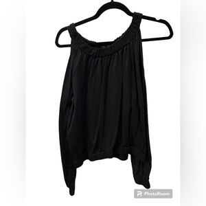 Black Off Shoulder Top